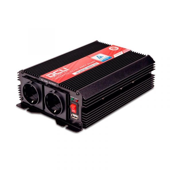 DCU Inversor onda sinusoidal modificada 12V/230V, 1000W