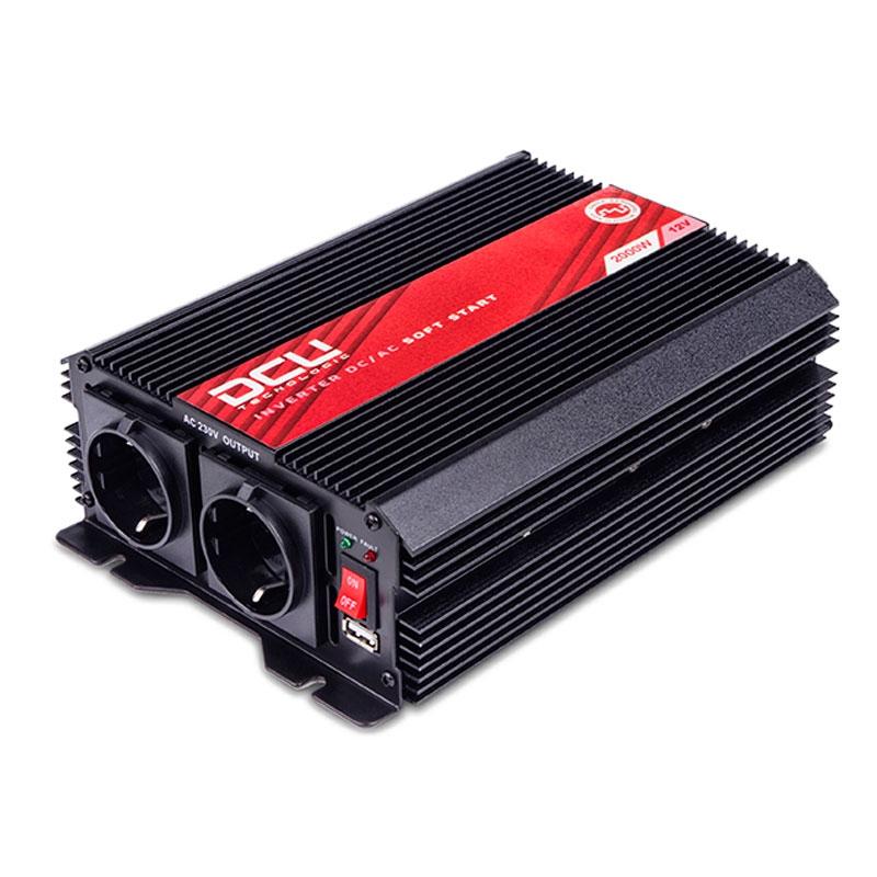 DCU Inversor onda sinusoidal modificada 12V/230V, 2000W