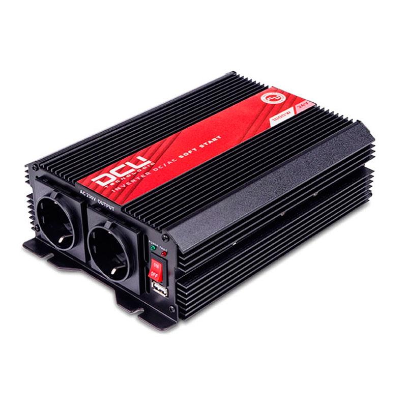 DCU Inversor onda sinusoidal modificada 24V/230V, 1000W