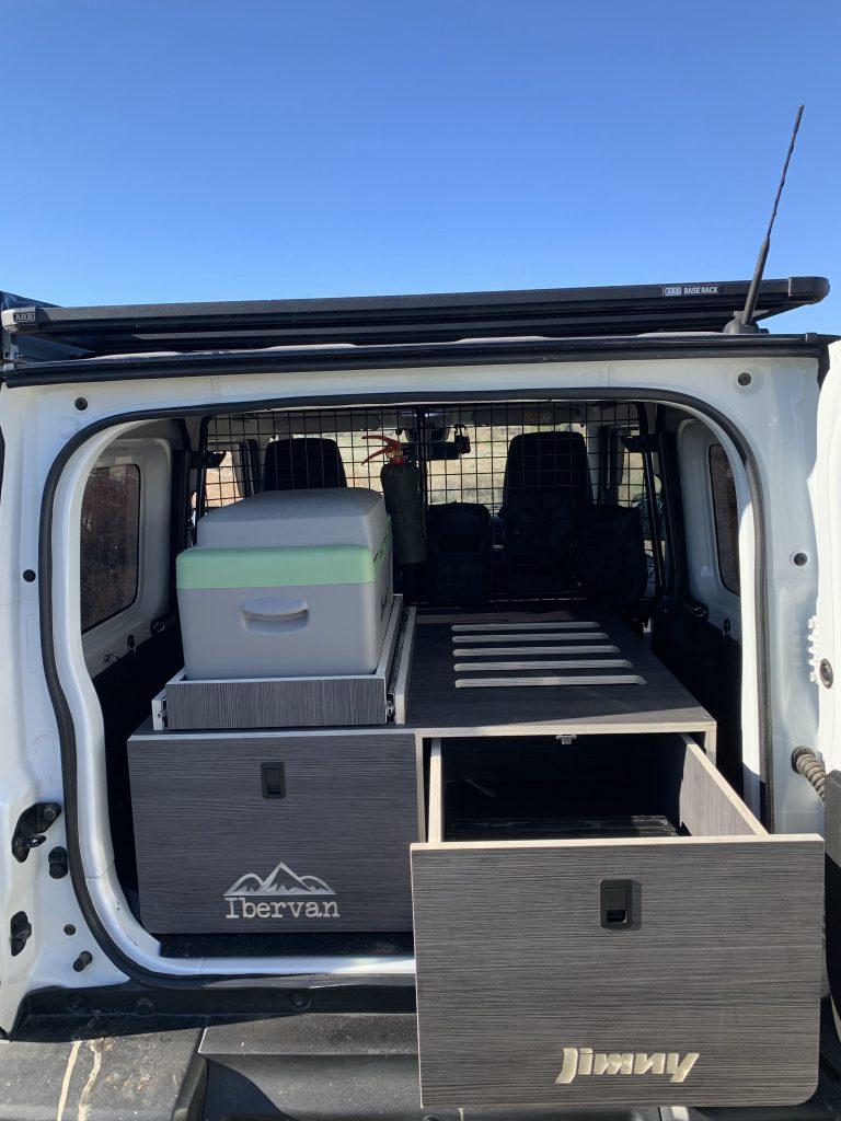 Camperización de Suzuki Jimny por Ibervan